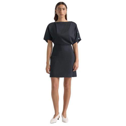Cue Snap Detail Mini Dress
